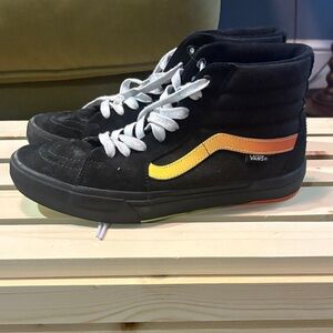 Vans Black and Yellow High-Tops